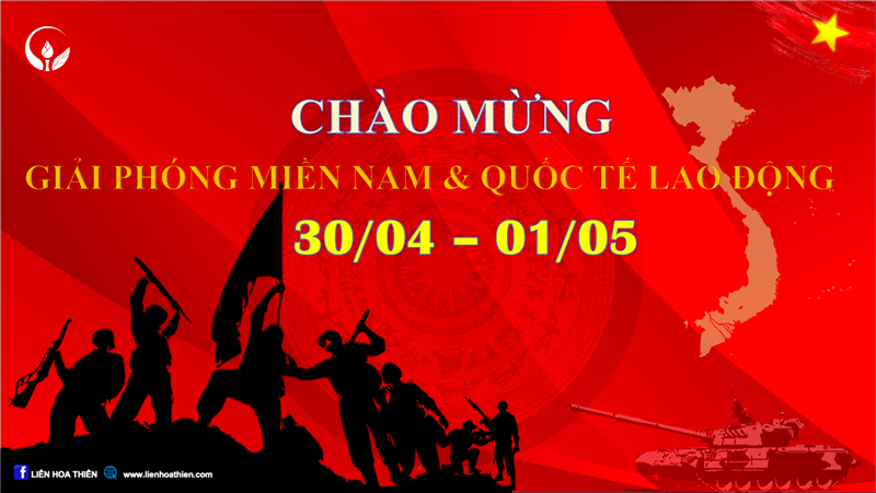 CHÀO MỪNG NGÀY 30/04-01/05