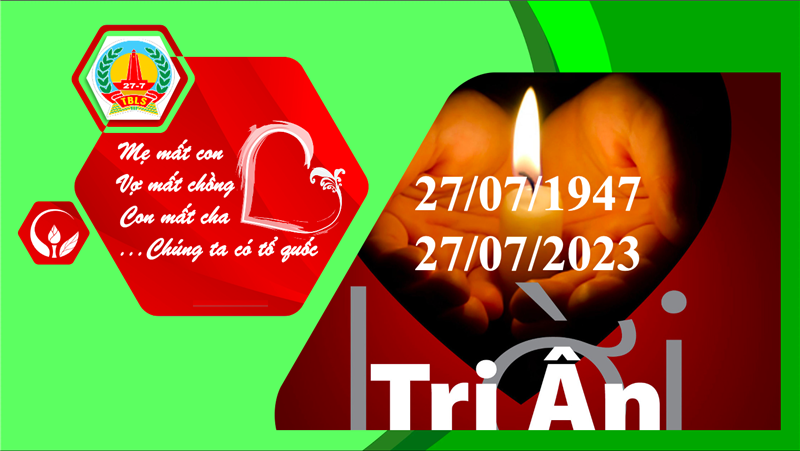 LIÊN HOA THIÊN ĐỒNG HÀNH TRI ÂN NGÀY 27/07/1947-27/07/2023