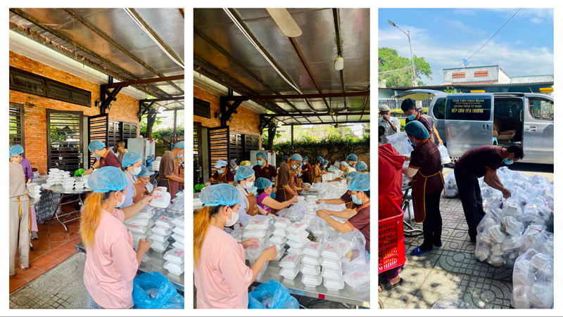 1500 SUẤT ĂN CHO BÀ CON TẠI BỆNH VIỆN CỦ CHI