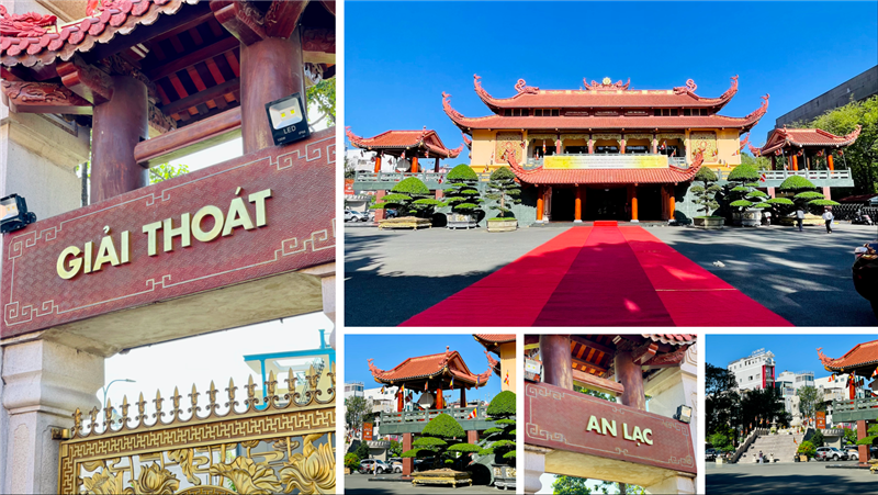 KHOÁ HUÂN TU TẬP TRUNG CHƯ TĂNG LÃNH ĐẠO TẠI VIỆT NAM QUỐC TỰ