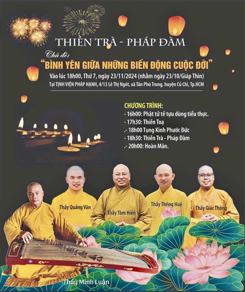 THIỀN TRÀ PHÁP ĐÀM