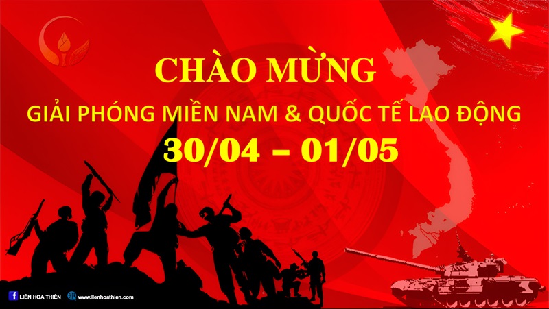  CHÀO MỪNG ĐẠI LỄ 30/04/1975 - 01/05/2025