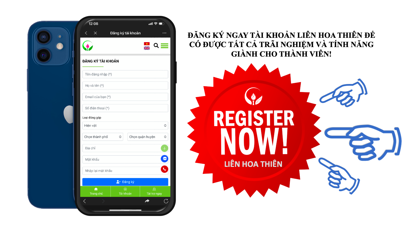 ĐĂNG KÝ TK LIÊN HOA THIÊN